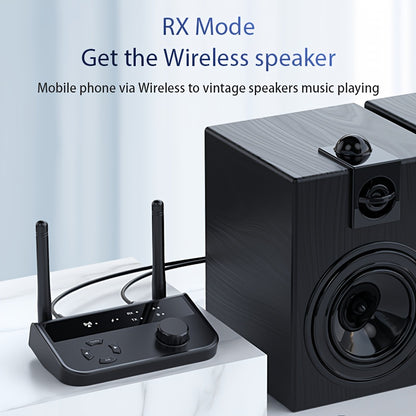 5.3USB Wireless Dual Antenna 2-in-1 Receiver Wireless Audio Adapter with TYEP-C Interface Car Computer Speaker Music Receiving, let the traditional audio become wireless audio in seconds, enjoy lossless music