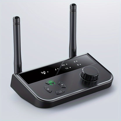 5.3USB Wireless Dual Antenna 2-in-1 Receiver Wireless Audio Adapter with TYEP-C Interface Car Computer Speaker Music Receiving, let the traditional audio become wireless audio in seconds, enjoy lossless music